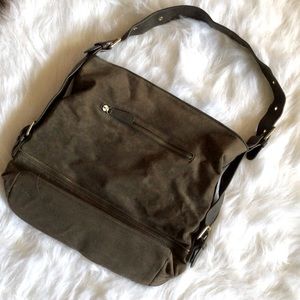 2/$15 forever21 olive green shoulder bag